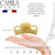 Camila Paris CP3236 French Hair Clip for Women, Mustard, Girls Hair Claw Clips Jaw Fashion Durable and Styling Hair Accessories for Women, Strong Hol