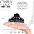 Camila Paris CP3053 French Hair Clip for Women Thick Hair for Long Curly Wavy Hair, Black, Girls Hair Claw Clips Fashion Styling Hair Accessories for