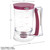 Pancake Batter Dispenser - 4-Cup Batter Dispenser with Squeeze Handle for Pancakes, Waffles, Muffins, and Crepes - Baking Tools (Purple)