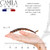 Camila Paris CP2315 French Hair Barrette Clip, Flexible Ponytail Holder No Metal Parts, Strong Hold Grip Hair Clips for Women, No Slip and Durable St