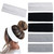 MLMOMVME 6 Pcs Headbands for Women Hair Cotton Headband Non-slip Stretchy Elastic Head Wrap Holder Hair Accessories Black White Grey Color
