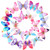 Boao 18 Pieces Glitter Butterfly Hair Clips for Girls Teens Women Hair Accessories (Dreamy Style)