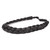 BOBIYA 3 Strands Synthetic Hair Natural Black Braided Headband Wide Plaited Braids Elastic Stretch Hairpiece for Women Girl (Natural Black)