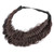 BOBIYA Wide Fishtail Headband for Women Synthetic Hair Plaited Braids Elastic Stretch Fishtail Headband (Chocolate)