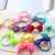 Baby Hair Ties with Bows for Toddler - 2 Inch Elastic Ponytail Holders Small Hair Ties For Baby Girls Infants Hair Accessories 40 Pieces