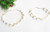yueton 4pcs Gold and Silver Leaves Headwear Hair Bands Headbands