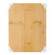 Farberware Nonslip Bamboo Cutting Board with Juice Groove, 11x14 Inch, White