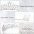 Didder Silver Crystal Tiara Crown Headband Princess Elegant Crown with combs for Women Girls Bridal Wedding Prom Birthday Party