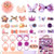 Baby Girl's Hair Clips Cute Hair Bows Baby Elastic Hair Ties Hair Accessories Ponytail Holder Hairpins Set For Baby Girls Teens Toddlers, Assorted st