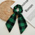 Christmas Plaid Hair Scrunchies Bow Checkered Plaid Hair Tie Rope Christmas Buffalo Plaid Hair Scrunchy BHC60 (B3-Green Red)