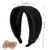 ACO-UINT Black Headband for Women, Extra Wide Headband Thick Headbands with Teeth, Large Head Bands for Women's Hair Fashion Hairbands Hair Accessori