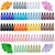 Upgrade Snap Mini Hair Clips - 100PCS Kids Metal Non Slip Hair Bow Clips for Girls Toddlers Hair Accessories(1.2 Inch 20 Colors)