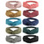 DRESHOW 10 Pack Boho Headbands for Women Girls Elastic Back Criss Cross Hair Band Twisted Head Wrap Solid Hair Accessories
