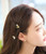 yueton Pack of 4 Women Honeybee Metal Hairpin Bee Crystal Hair Side Clip Barrette Bobby Pin Hairpin Hair Accessories
