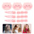 KESYOO Cartoon Pink Pig Hairpins Cute Animal Barrettes Stylish Accessories Hair Decor No Slip 9pcs