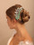 Jumwrit Wedding Hair Clips Rhinestone Bridal Hair Barrettes Silver Handmade Headpiece Wedding Hair Accessories for Bride and Bridesmaid(2PCS)