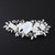 Teyglen Flower Bridal Hair Clips Crystal Bride Wedding Hair Clips Rhinestone Hair Barrettes Floral Flower Headpiece Bridal Crystal Hair Piece Hair Ac