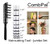 CombPal Scissor Clipper Over Comb Hair Cutting Tool - Barber Hair Cutting kit - DIY Home Hair Cutting Guide Comb Set (Jumbo Value-Pack, Black)