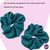 Goody XL Hair Scrunchie - Large, Green - Help Keep Hairs In Place - Hair Accessories