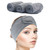 SINLAND Spa Headband for Women 3 Counts Ultra Soft Adjustable Makeup Hair Band with Magic Tape, Terry Cloth Stretch Head Wrap for Face Washing, Bath,