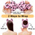 Shintop Women Fashion Lovely Soft Carol Fleece Bowknot Bow Makeup Cosmetic Shower Elastic Hair Band Hairlace Headband (Pink)