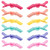 GLAMFIELDS 12 pcs Alligator Hair Clips for Styling Sectioning, Non-slip Grip Clips for Hair Cutting, Durable Women Professional Plastic Salon Haircli