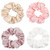 Scrunchies Women Hair Ties - Big Silk Satin Scrunchy Hair Bands Elastic Hair Accessories Soft Large Scrunchies For Vsco Girl Women