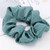 8 Pack Soft Linen Cotton Fabric Sleep Hair Scrunchies Skin Friendly Hair Bobbles Elastics Ponytail Holders Hair Wrist Ties Bands Cloth Scrunchies for
