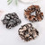 6 Pack Leopard Print Hair Scrunchies Animal Print Slap Bracelet Ponytail Holder Elastic Hair Bands Wrist Line Fabric Scrunchy Hair Ties for Show/Slee
