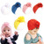 Newborn Baby Head Wrap Hat Infant Cotton Soft Cute Nursery Beanie Headband Top Flower for Boy Girl