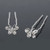 Vpang 20 Pcs Wedding Bridal Rhinestone Crystal Hair Pins Clips Women Headwear Wedding Decorative Hair Accessories (Butterfly)