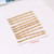 20Pcs 2" Gold Bobby Pins Hair Clips for Hair Decoration for Lady Girls