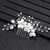 inSowni 40 Pack Bridal Wedding Hair Side Combs+U Shaped Hair Pins Clips Pieces Jewelry Rhinestone Pearl Flower Accessories for Women Brides Girls