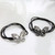 Xiwstar 2Pcs Elegant Women Girls Hair Scrunchies Crystal Rhinestone Butterfly Hair Ties Bands Accessories Ponytail Holder