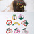12 Pcs Cartoon Fruit Shape Snap Hair Clips No Slip Hair Snap Barrettes Hair Accessories for Women and Girls (Random Pattern)