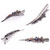 2 Pcs Alligator Clips Metal Duckbill Clips Vintage French Barrette Hair Grip Hair Sectioning Clips Hair Styling Accessories for Women Girls