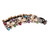Ruihfas Crystal Rhinestone Hair Banana Clip Claw Barrette Hairpin for Women Hair Jewelry Accessories (White)