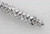 Faship Gorgeous Clear CZ Crystal Floral Hair Barrette Clip