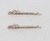 Faship A Pair Of Clear Crystal Floral Hair Clips 2 Pcs Pins