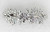 Faship Gorgeous Clear Crystal Floral Hair Barrette
