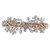 Faship Gorgeous Clear Crystal Floral Hair Clip Barrette