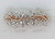 Faship Gorgeous Clear Crystal Floral Hair Clip Barrette