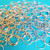 200 PCS Hair Braid Rings Hair Hoops Braid Hair Clip Accessories for Women and Girls Dreadlocks, 2 Color(Gold and Sliver)