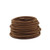 100 Pcs Baby Girls Hair Ties No Crease Hair Bands Elastic Ponytail Holders Thin Hair (2 mm x 2.5 cm,Light Brown)