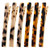 Cobahom 6 Pack Leopard Print Hair Clips Duckbill Hair Clip Metal Duck Teeth Hair Pins Chic Tortoise Shell Hair Barrettes for Women and Girls