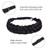 TOECWEGR 5 Strands Synthetic Hair Braided Headband Hairpiece Classic Chunky Wide Plaited Braids ElasticMulti Color Headband Ladies Beauty Hair Access
