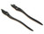 Myhsmooth Zz-bg-moon 2 Count Hair Sticks Natural Black Sandalwood(ebony) Handmade Carved Hair Clip Shawl Hair Pins Pack of 2 Pcs :Hold the Moon