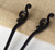Myhsmooth Zz-bg-swish 2 Count Hair Sticks Natural Ebony (Black Sandalwood) Handmade Carved Hair Clip Shawl Hair Pins Pack of 2 Pcs :Satisfied Wish