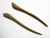Myhsmooth Zz-gs-bt 2 Count Hair Sticks Natural Green Sandalwood Handmade Carved Hair Clip Shawl Hair Pins Pack of 2 Pcs:Swiming Fish