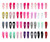 Zapire 52pcs Small Hair Clips for Girl No Slip Snap Barrettes for Toddlers Girls Kids Women Hair Accessories